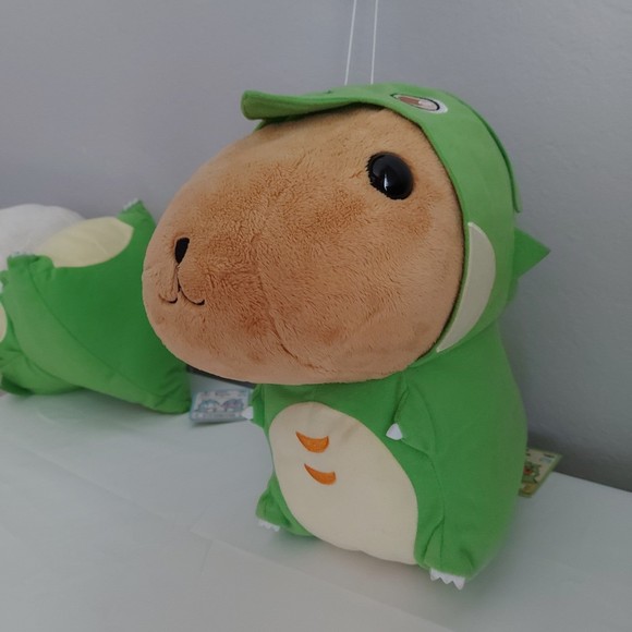 Kapibara-san Capybara Dinosaur Plush Japan - Picture 6 of 12